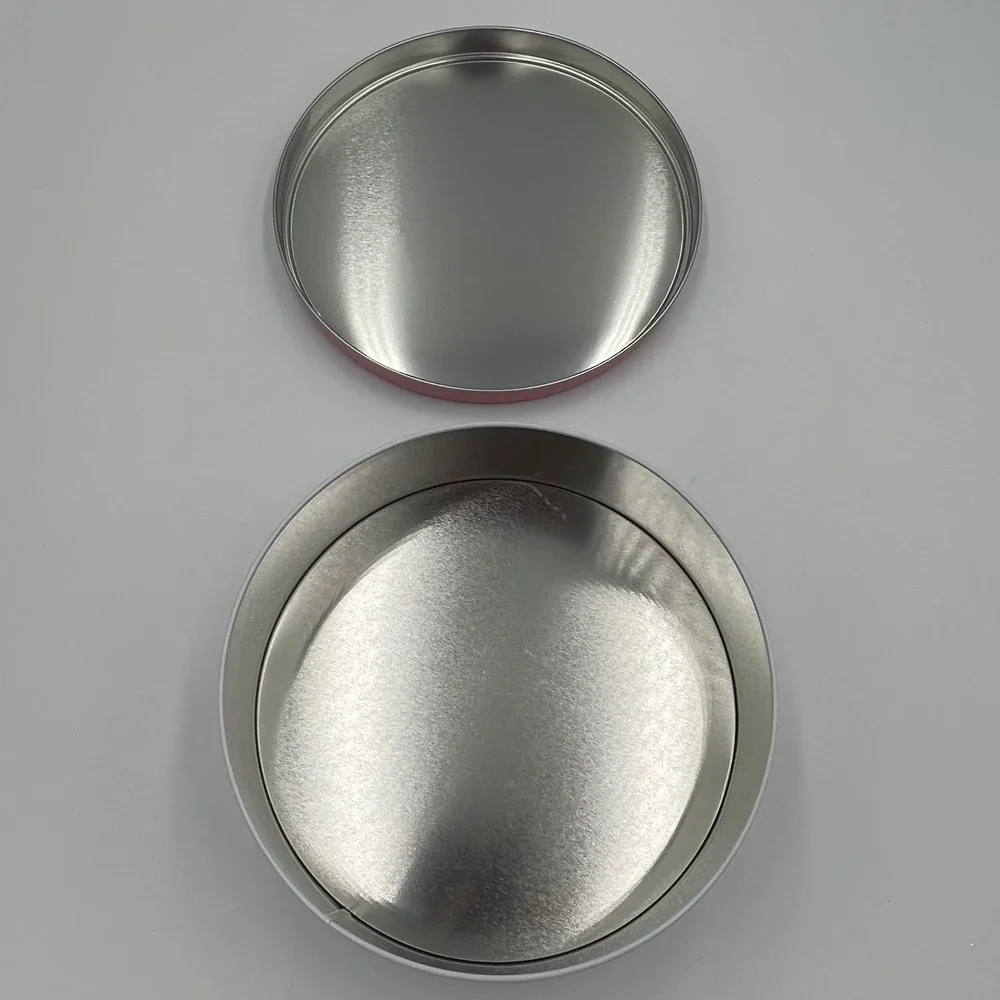 Made For Retail Cookie Tin Set 2 Unisex OS Pink NWOT Valentines Day Round
